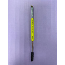Bogenia BG215 №11 Пензлик двосторонній для брів синтетичний ворс Bogenia BG215 №11 Пензлик двосторонній для брів синтетичний ворс